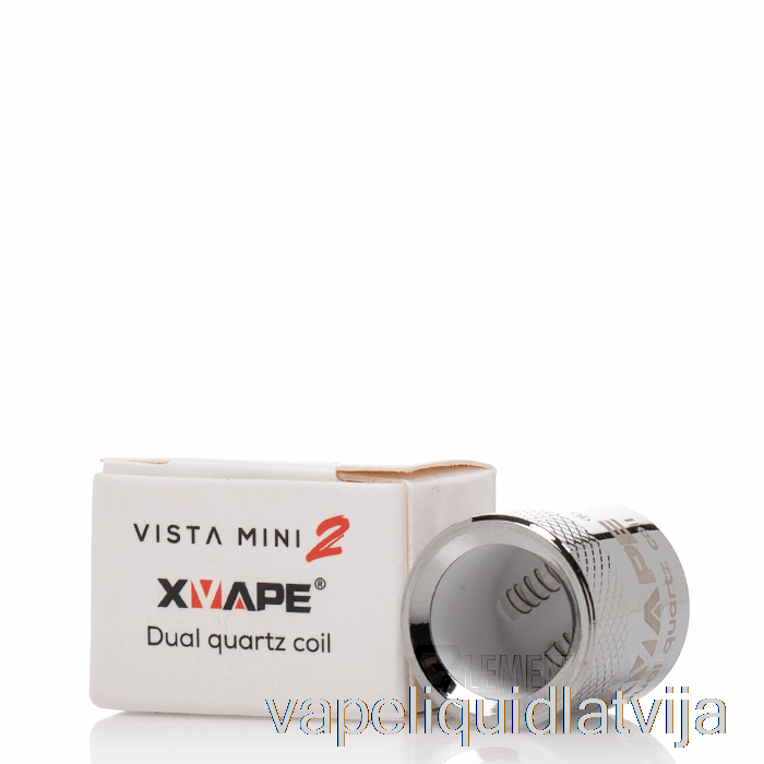 Xvape Vista Mini 2 Rezerves Spoles Dubultā Kvarca Apkures Atomizators Vape šķidrums